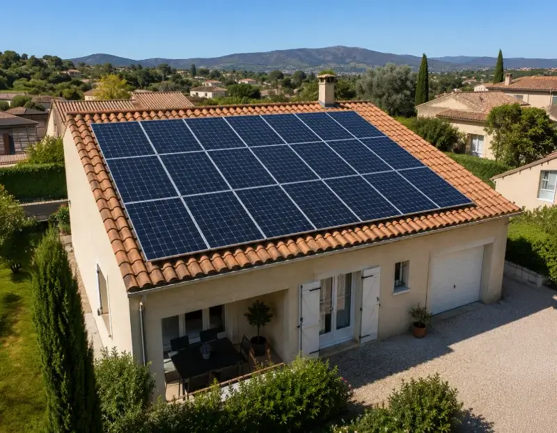 Prime à l'autoconsommation panneaux solaires Bizanos — aide financière de l'État